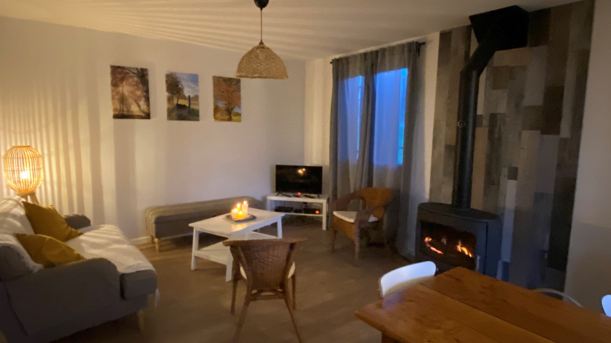 Salon avec poële à bois_2