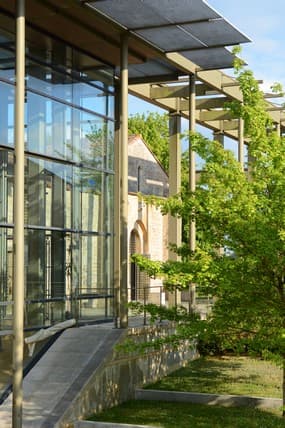 L'entrée de l'accueil