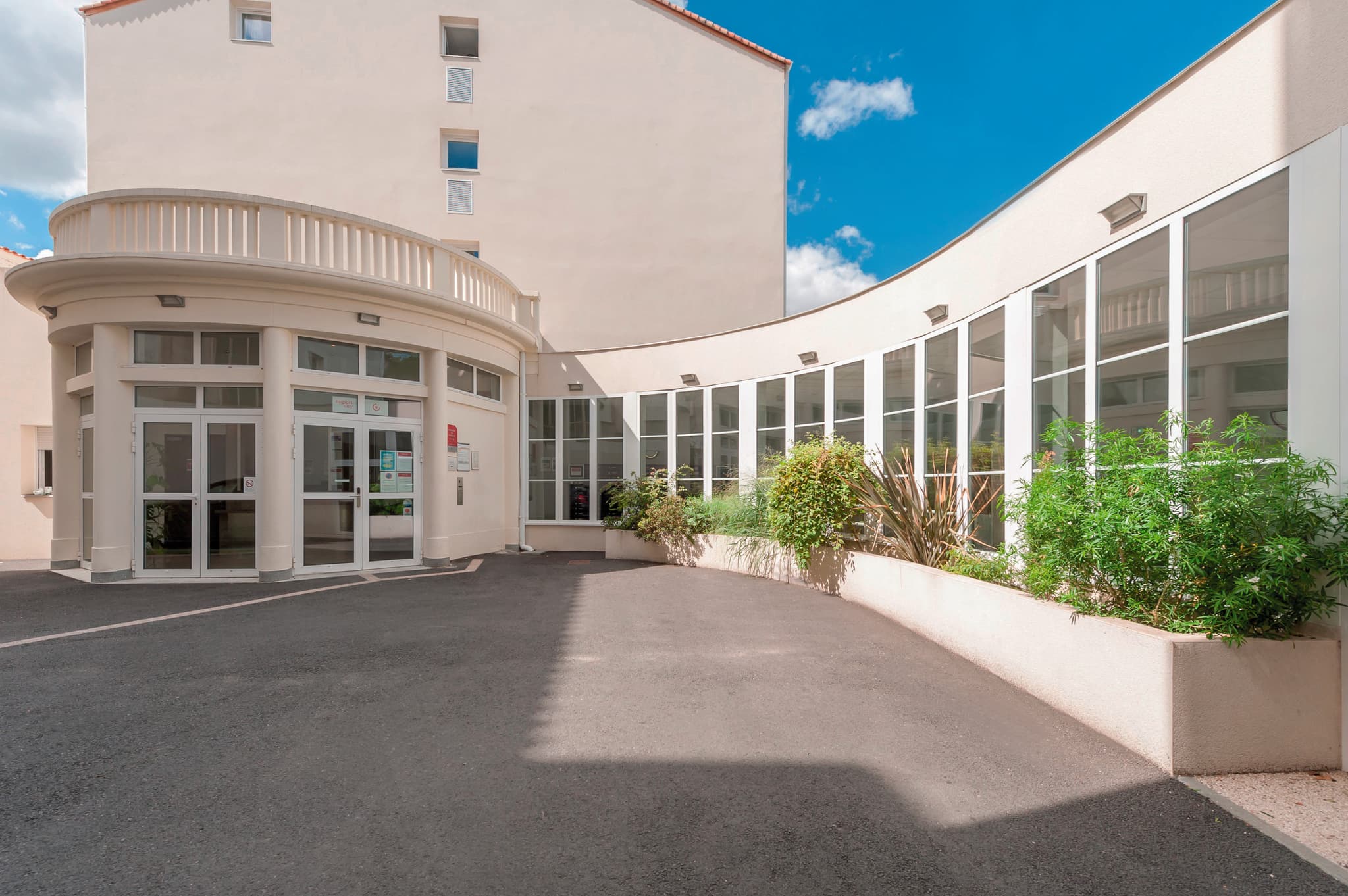 La cour intérieure