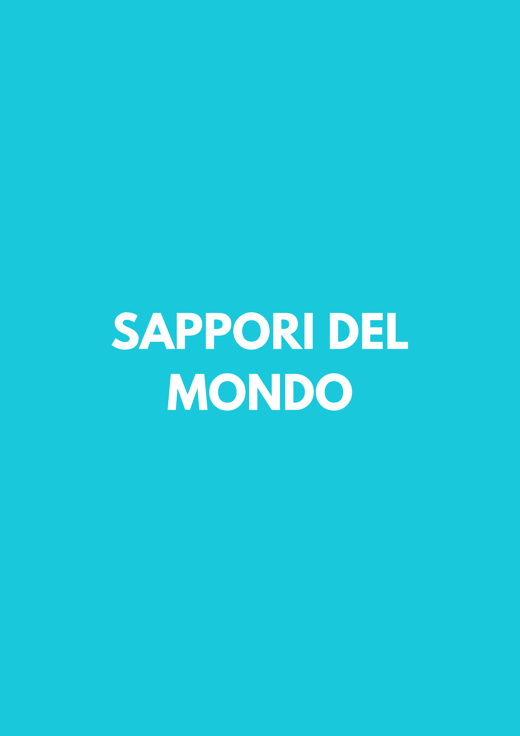 sappori del mondo