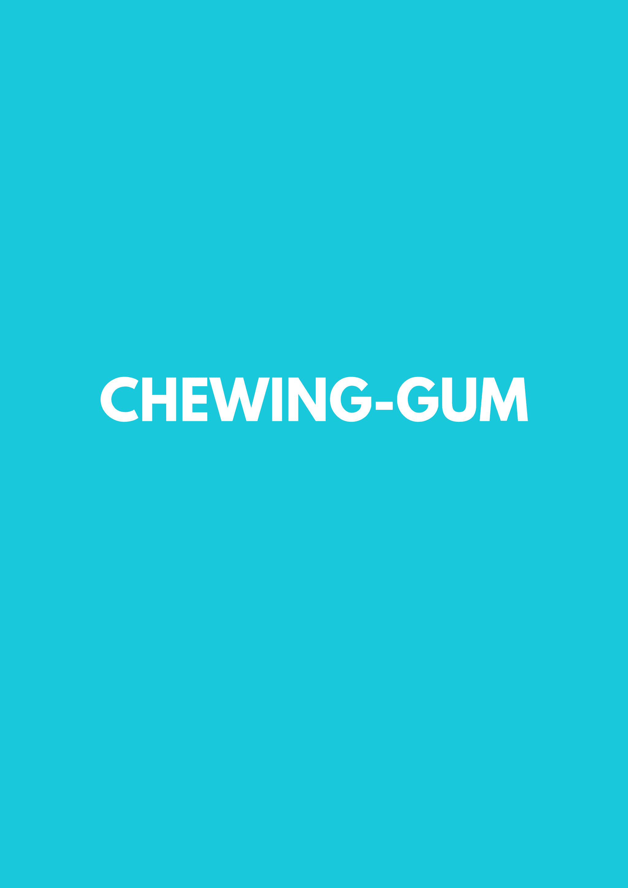 chewing-gum