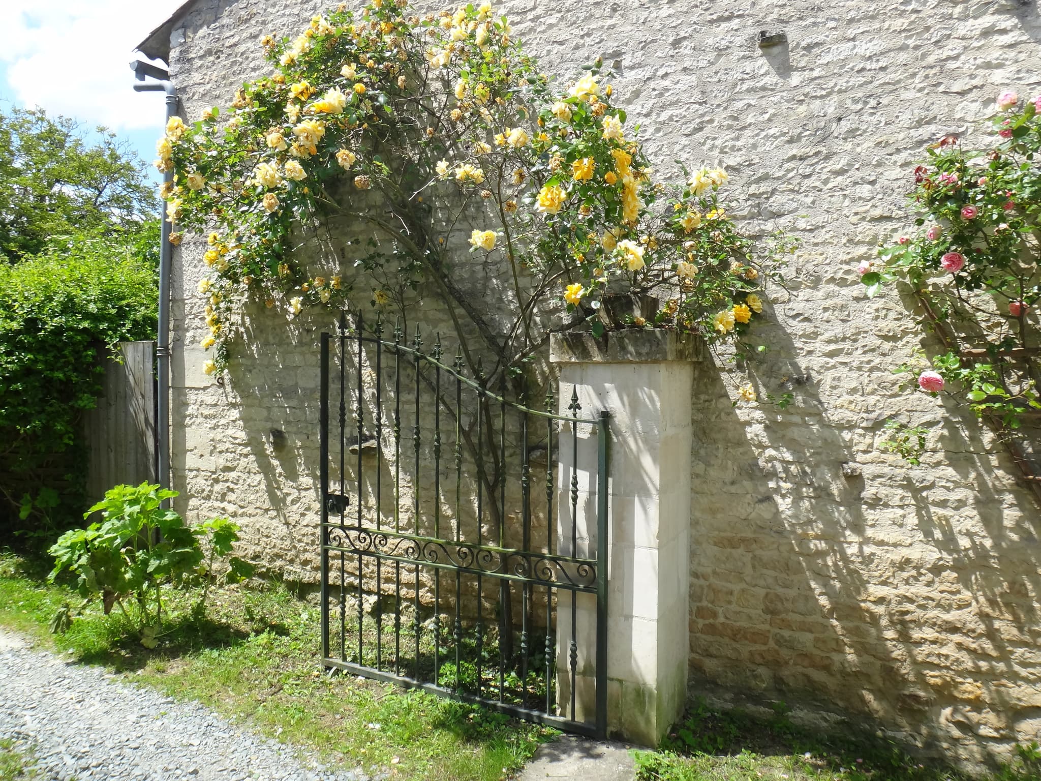 L'entrée du gîte