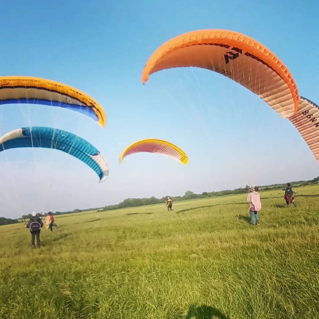 formation au brevet de pilote parapente