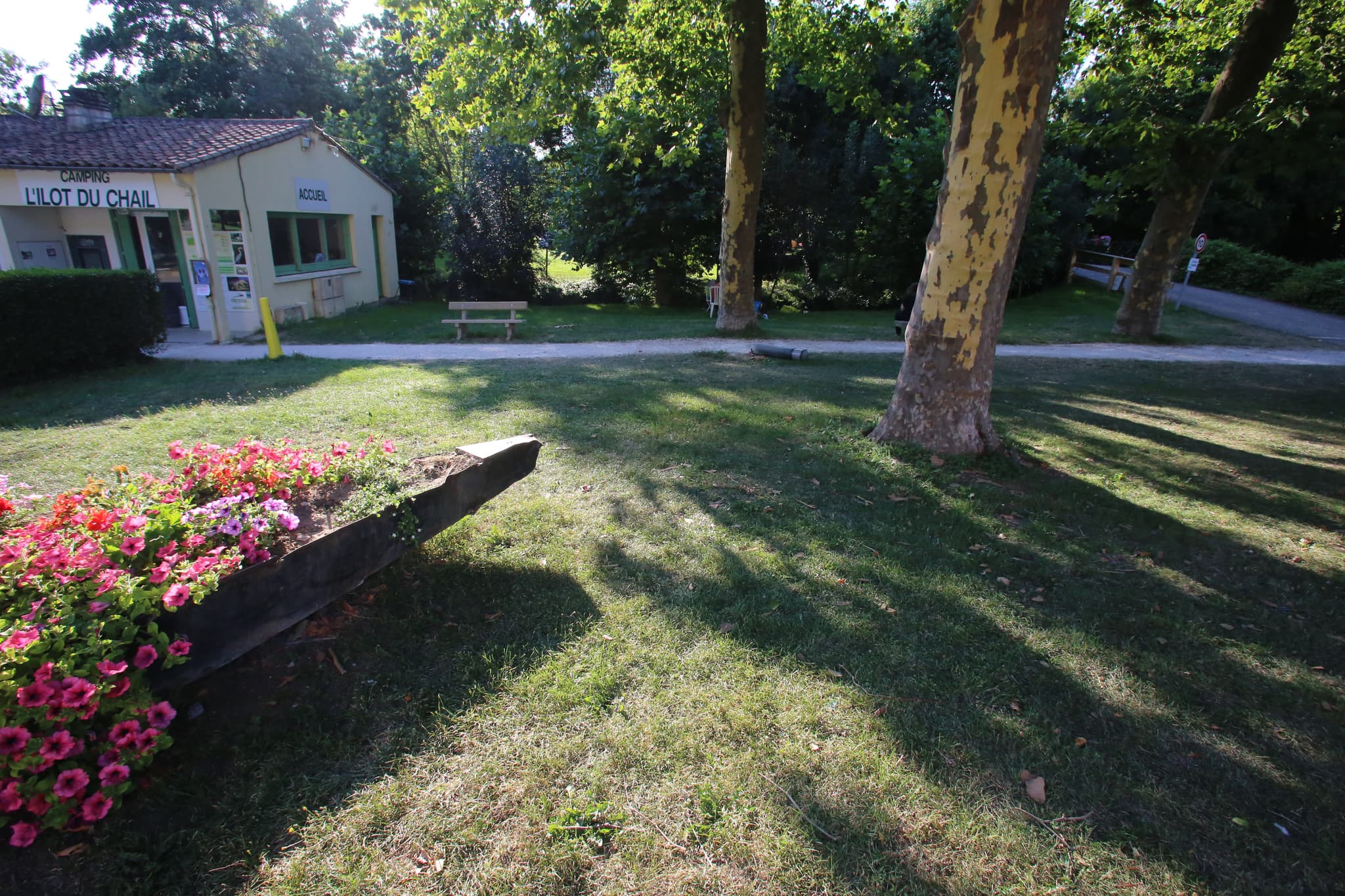 L'accueil du camping