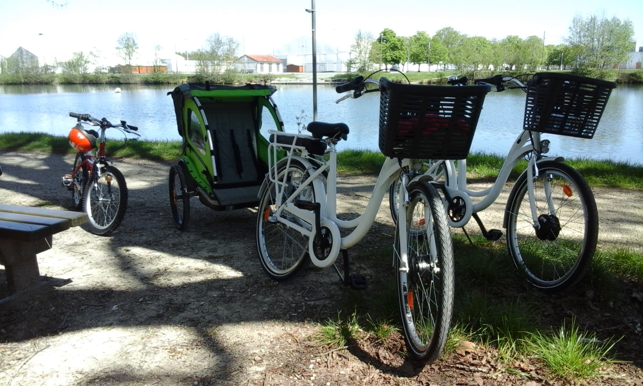 Location de vélos avec remorque