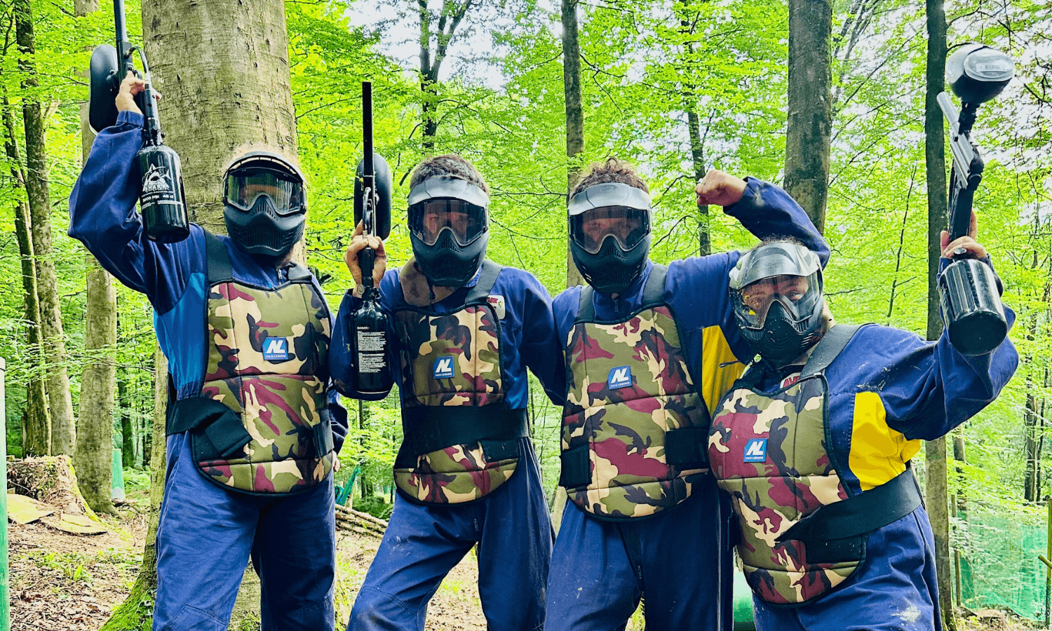 Paintball à Aventure Parc®Aramits
