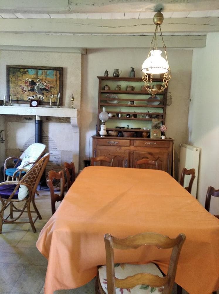 Gîte Robale à Romagne - Séjour - coin repas