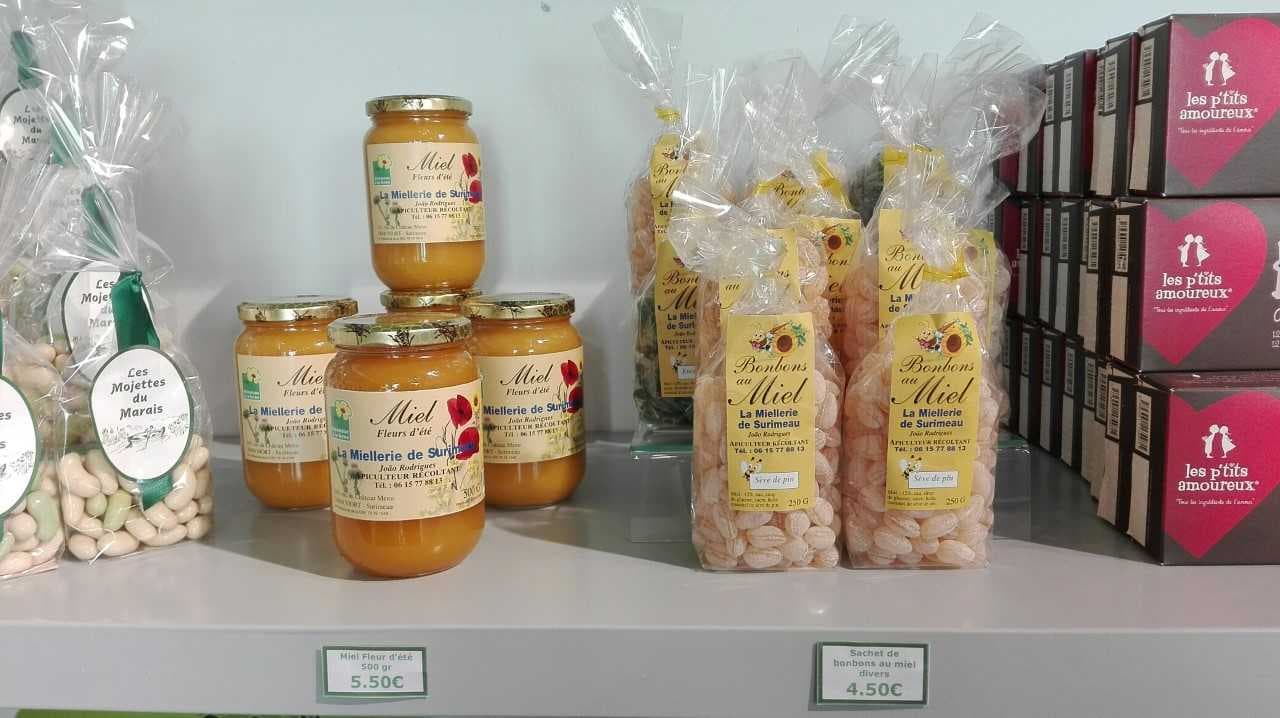 Miel et bonbons