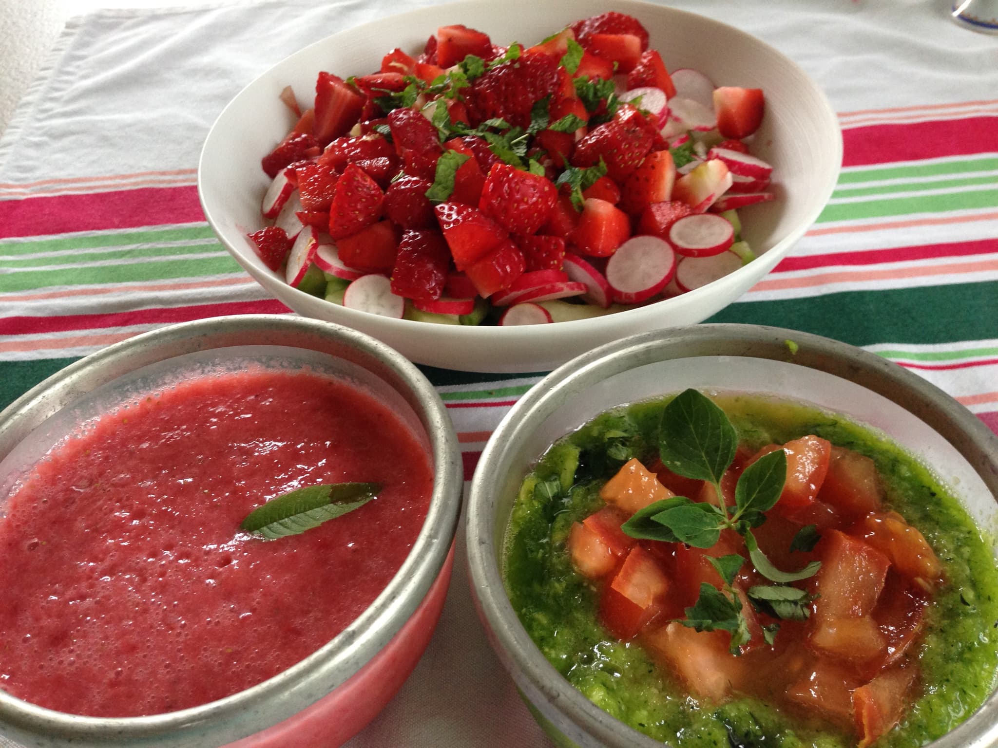 Plats d'été
