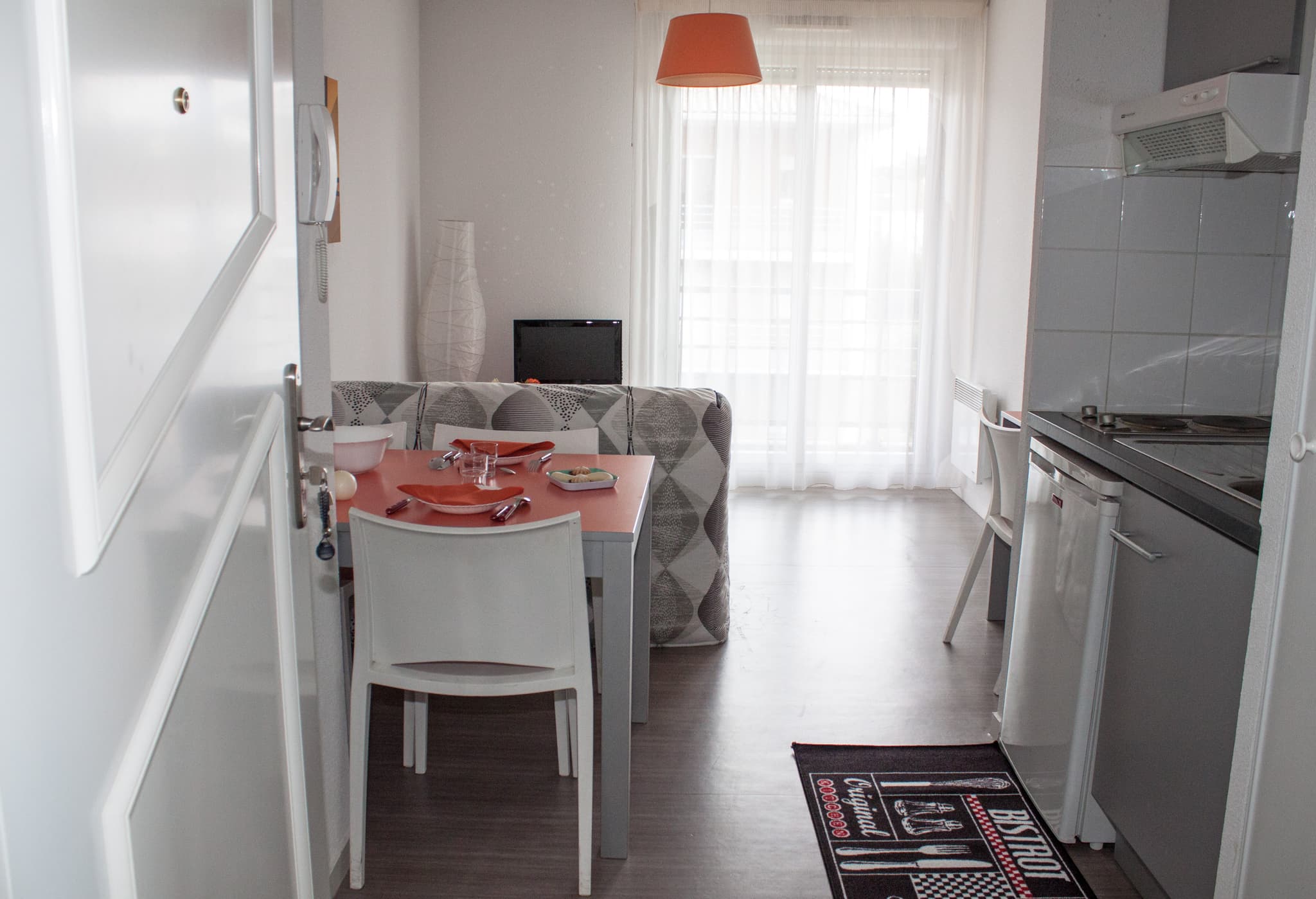 L'intérieur d'un appartement