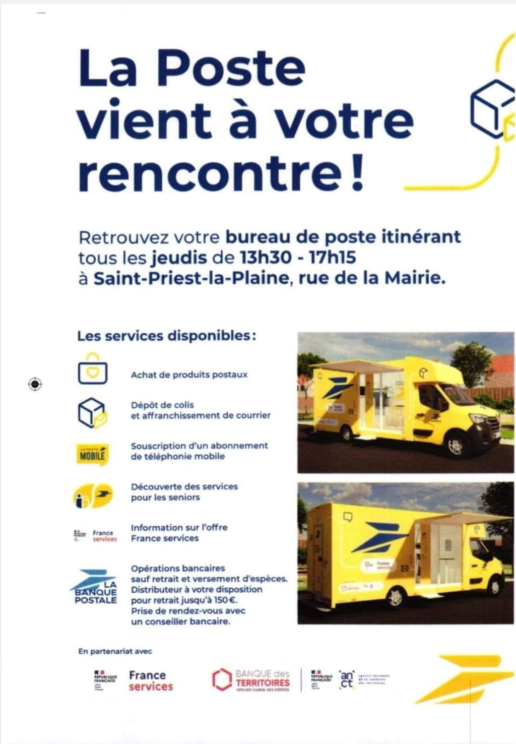 Camion Agence Postale