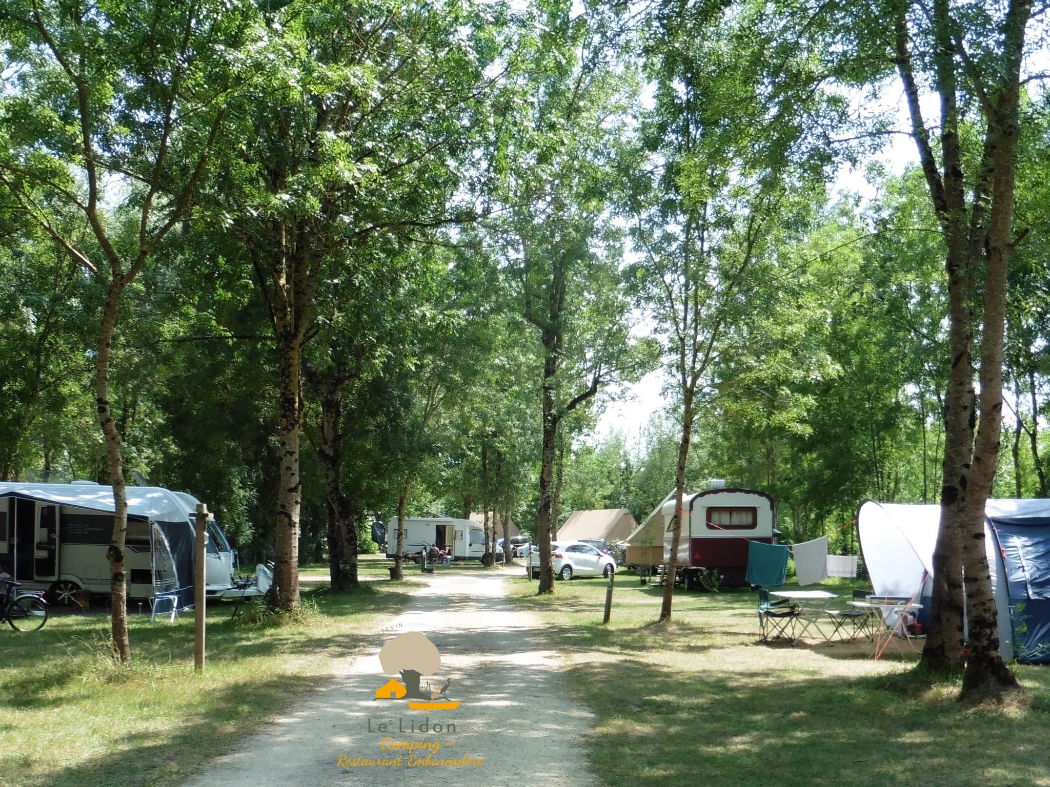 Le camping ombragé
