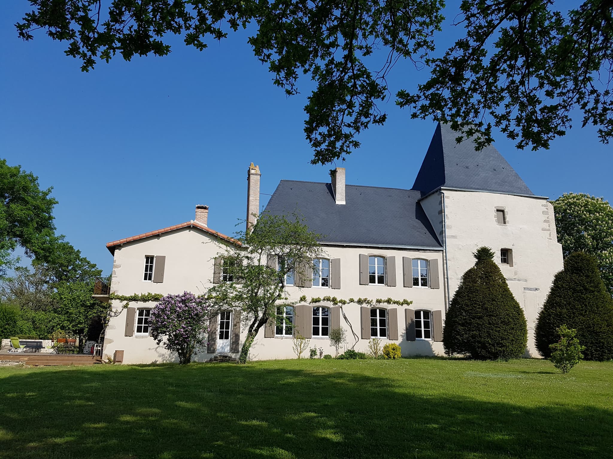 façade coté parc