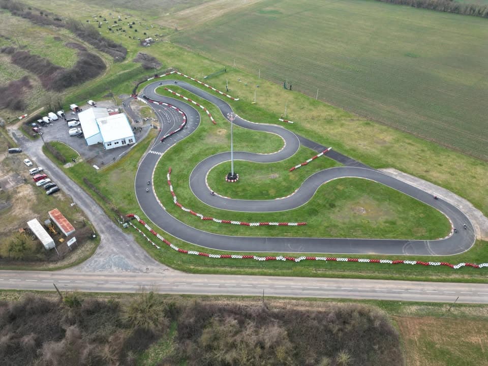 vue aérienne promosports karting