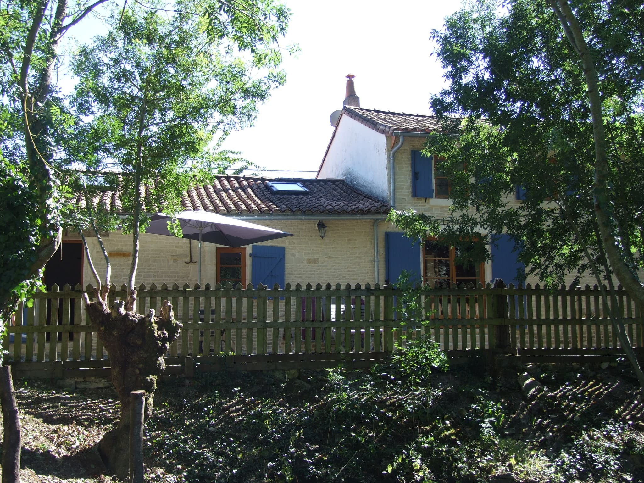 Le gîte en bord de conche