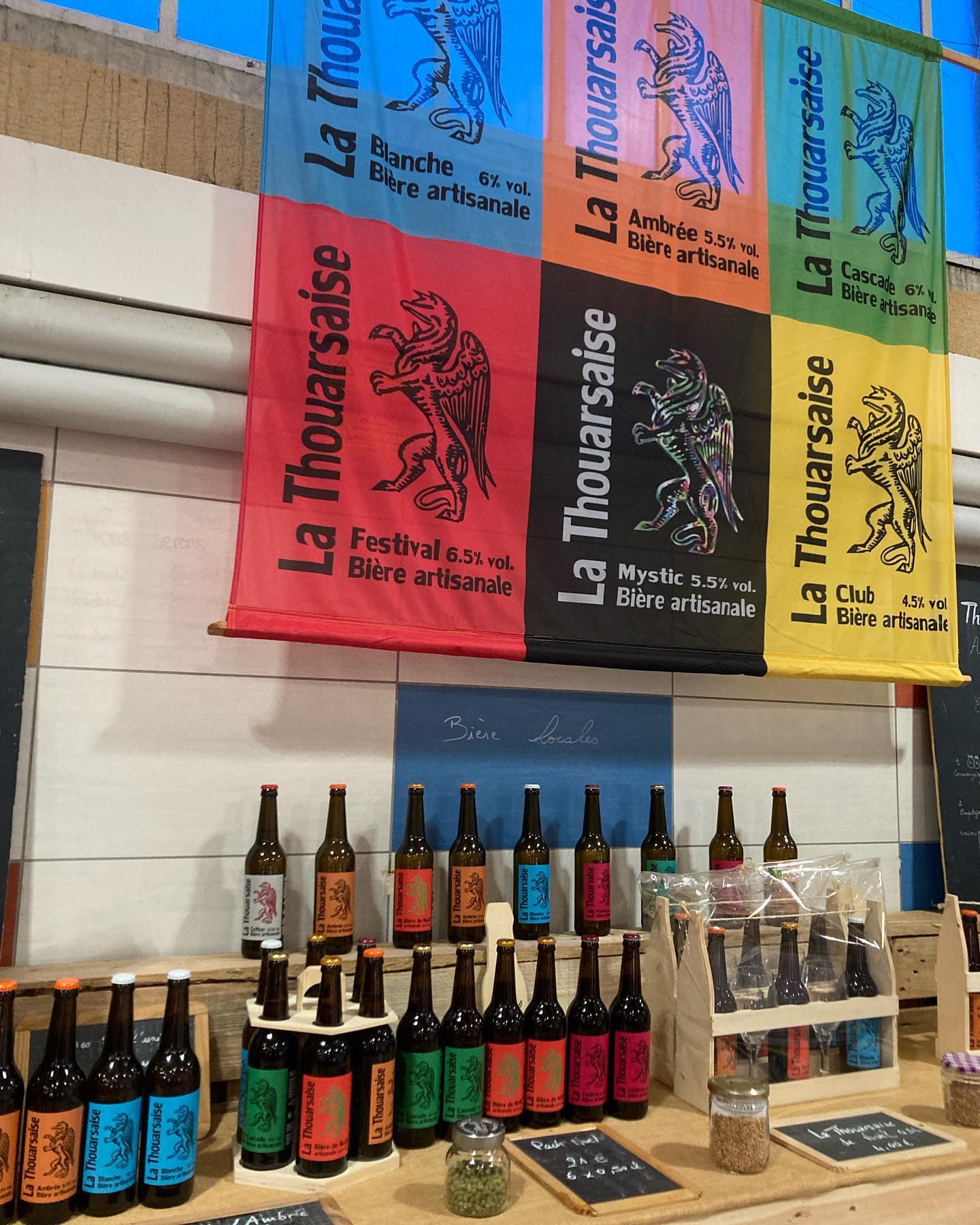 La thouarsaise biere degustation Sainte Verge Thouarsais Deux Sevres