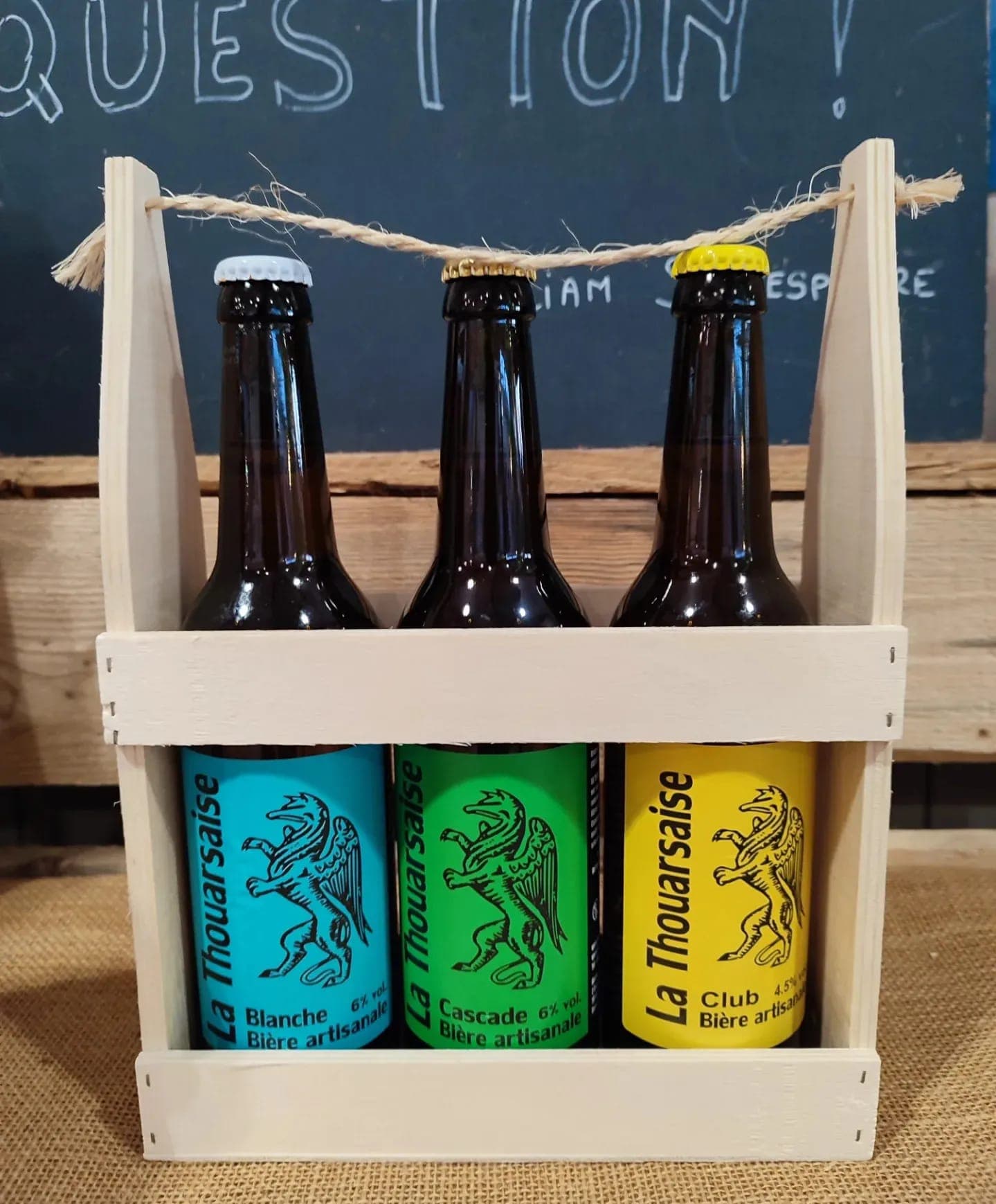 La thouarsaise biere degustation Sainte Verge Thouarsais Deux Sevres