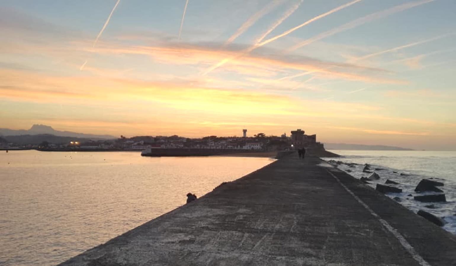 Le fort - coucher de soleil