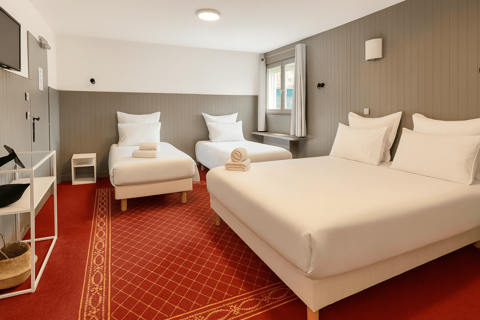 Chambre triple
