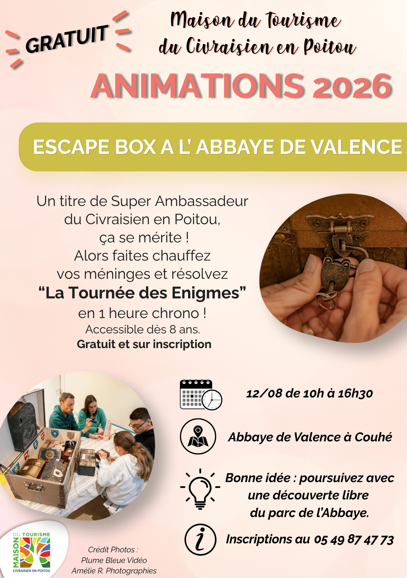 Flyers pour animation 2026