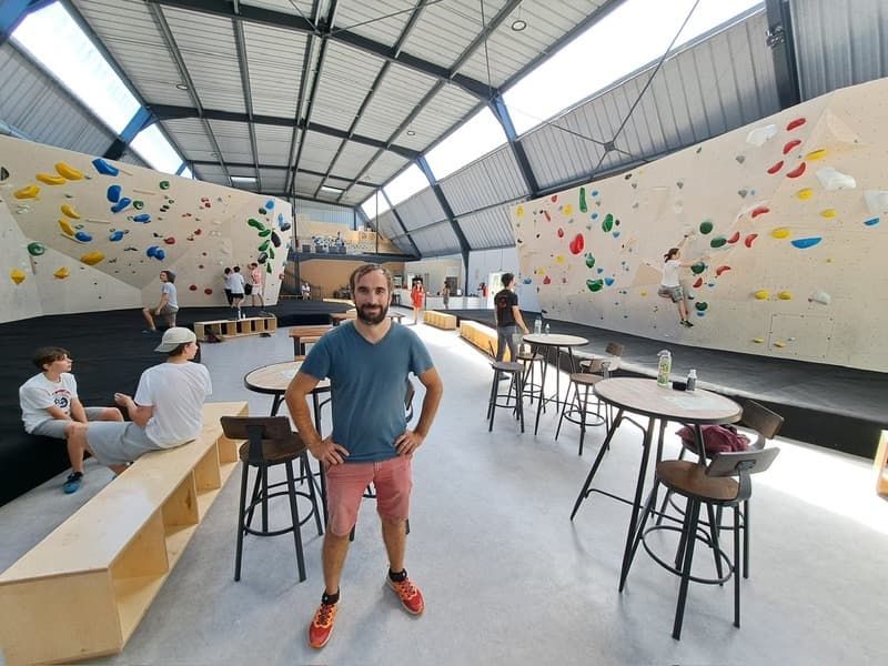Espace d'escalade