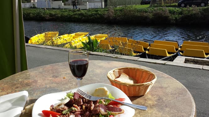 La terrasse du restaurant