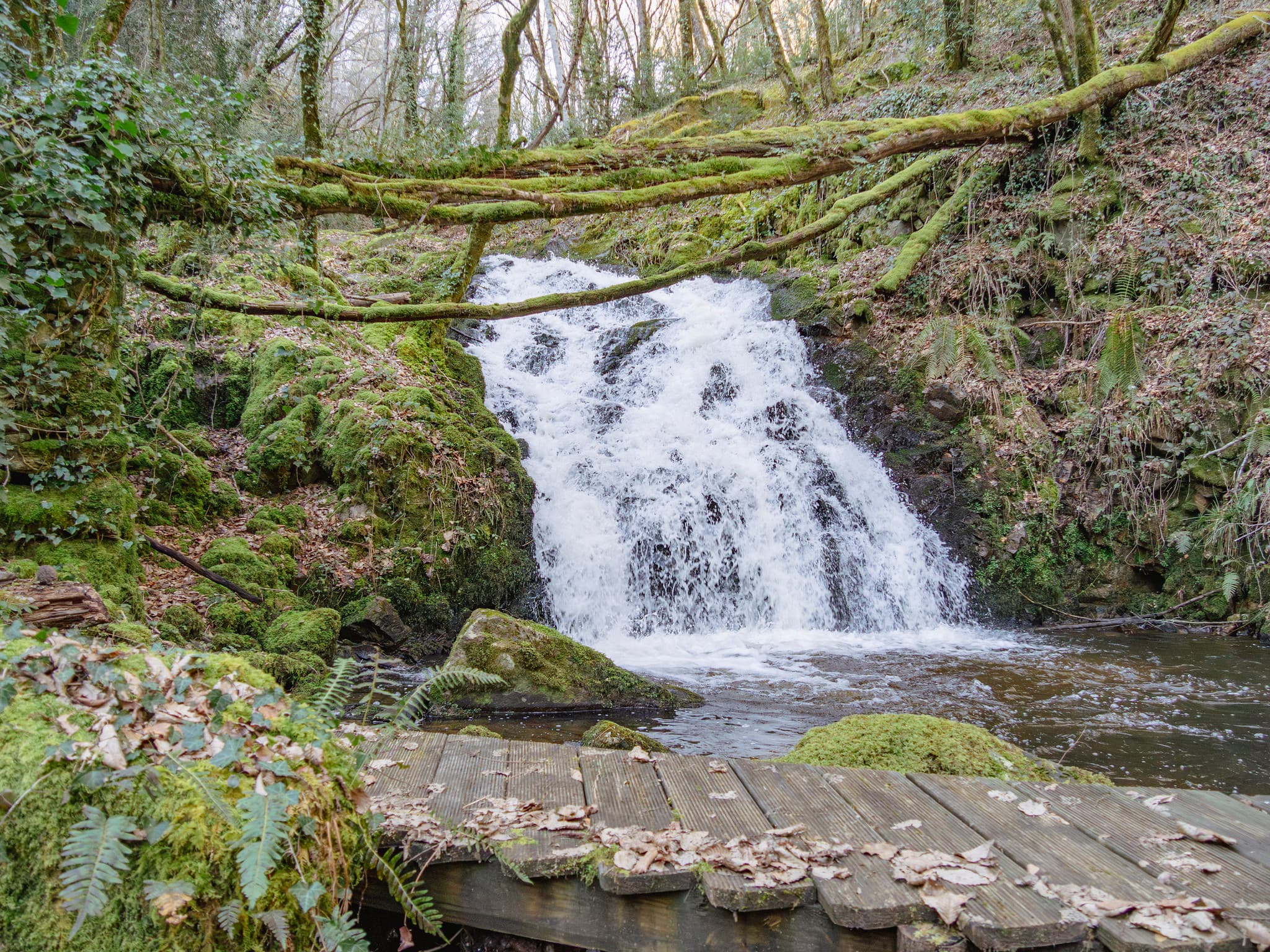 Cascade du Perbos à Champagnac La Prune
