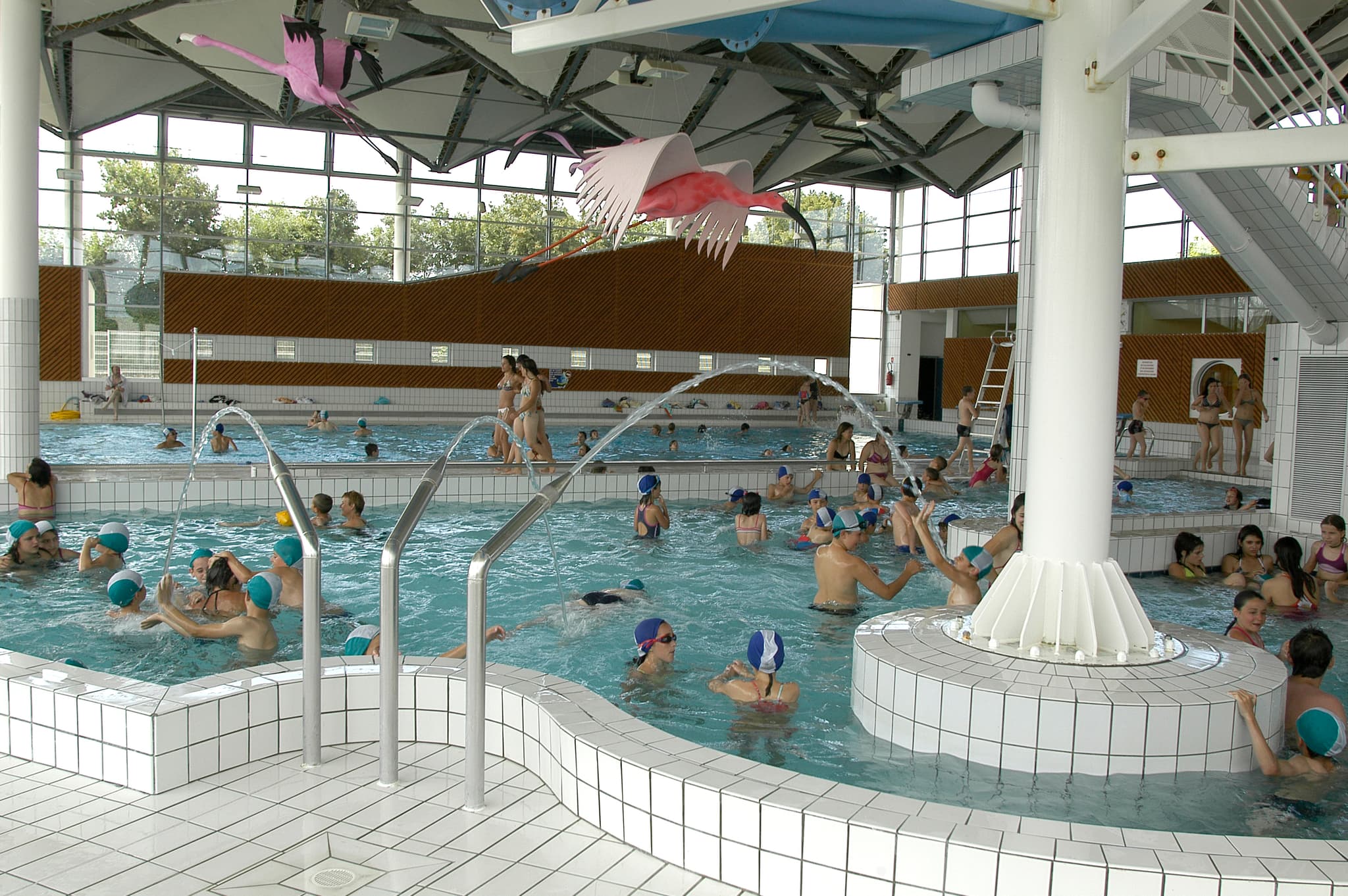 Le centre aquatique des Fraignes à Chauray