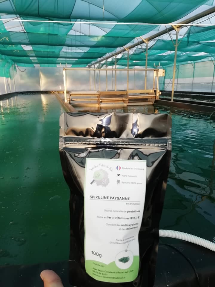 Sachet spiruline
