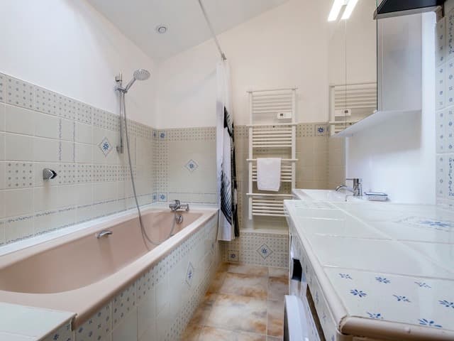 La salle de bains du gîte Tournesol