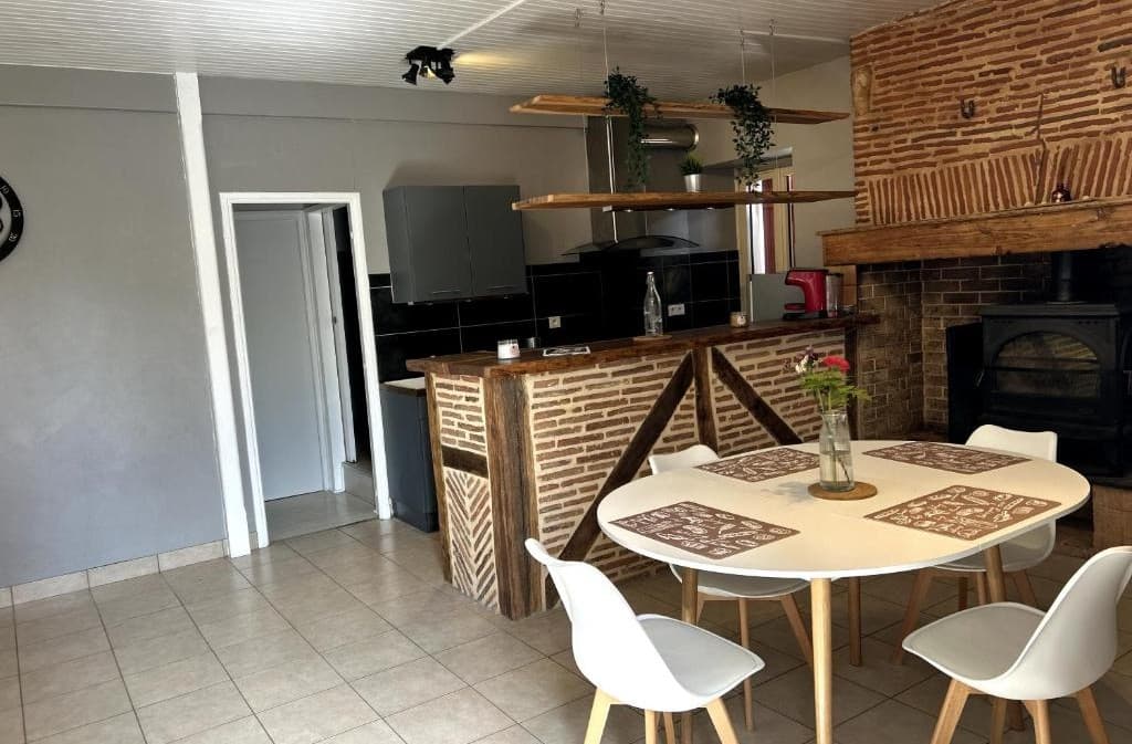 Gîte à la ferme - salle à manger