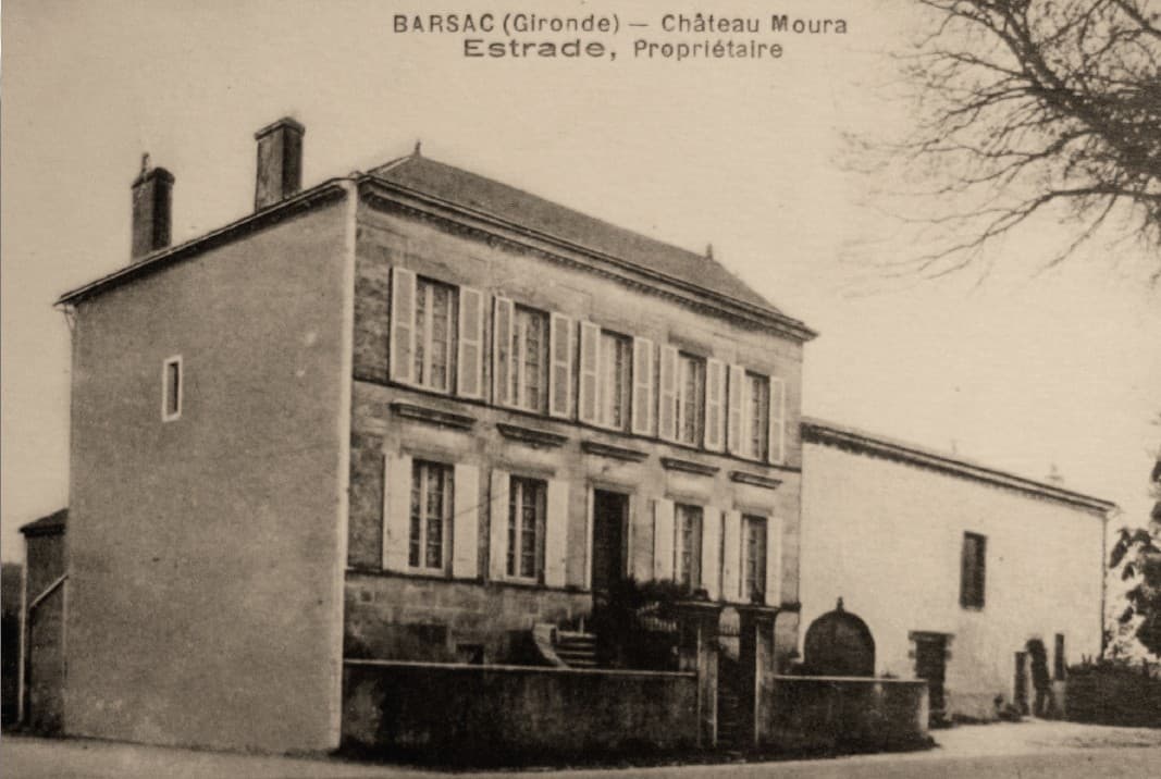Château Moura à Barsac, propriété Estrade