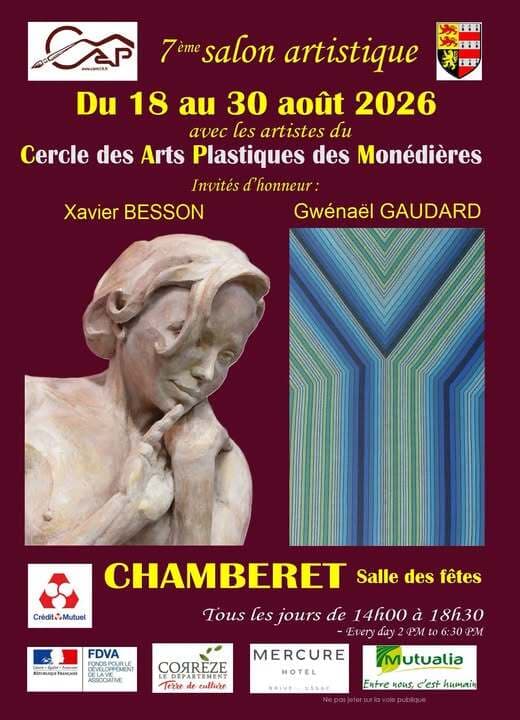 7eme salon arts plastiques Chamberet