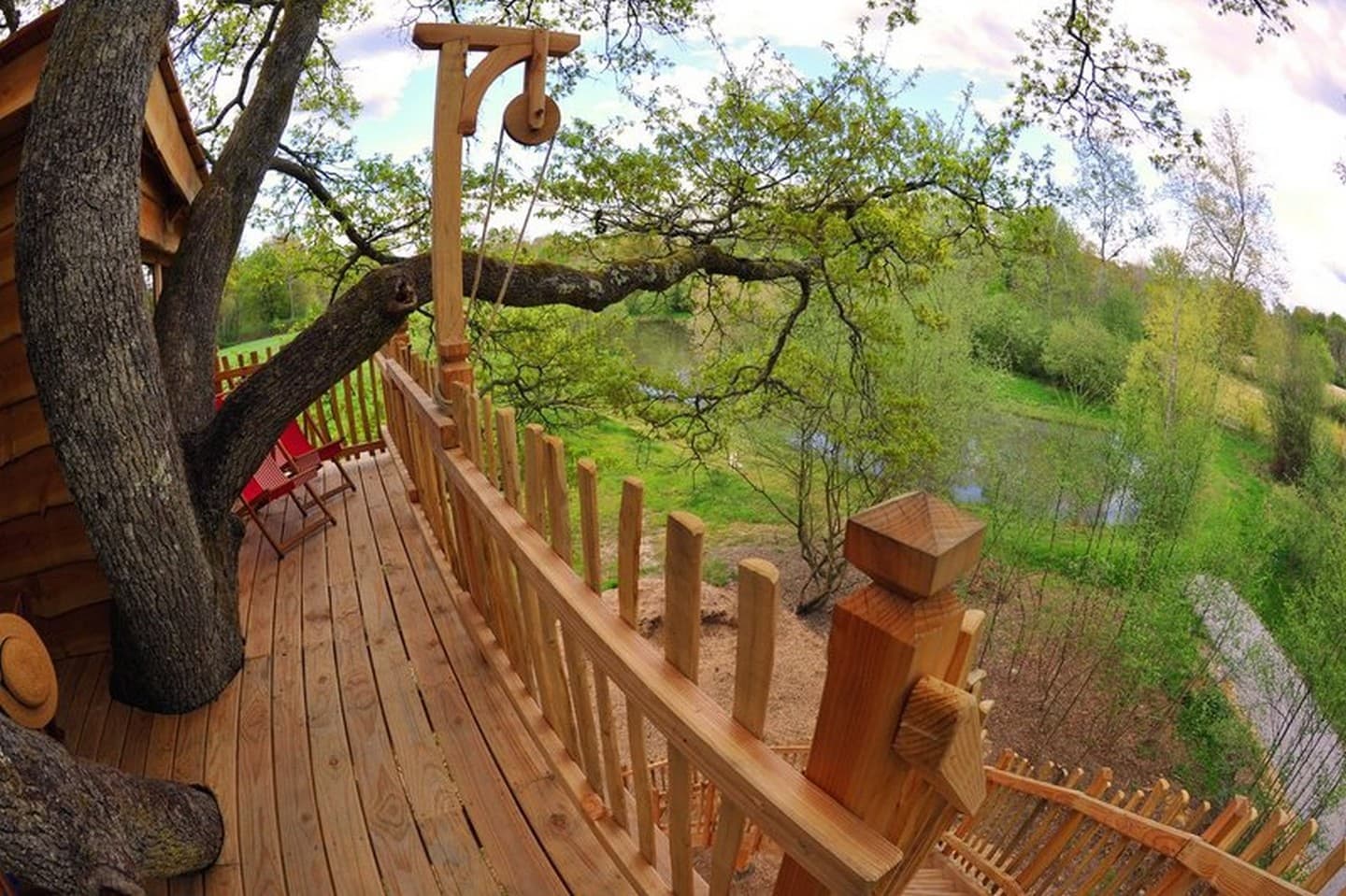 Cabane du vieux chêne