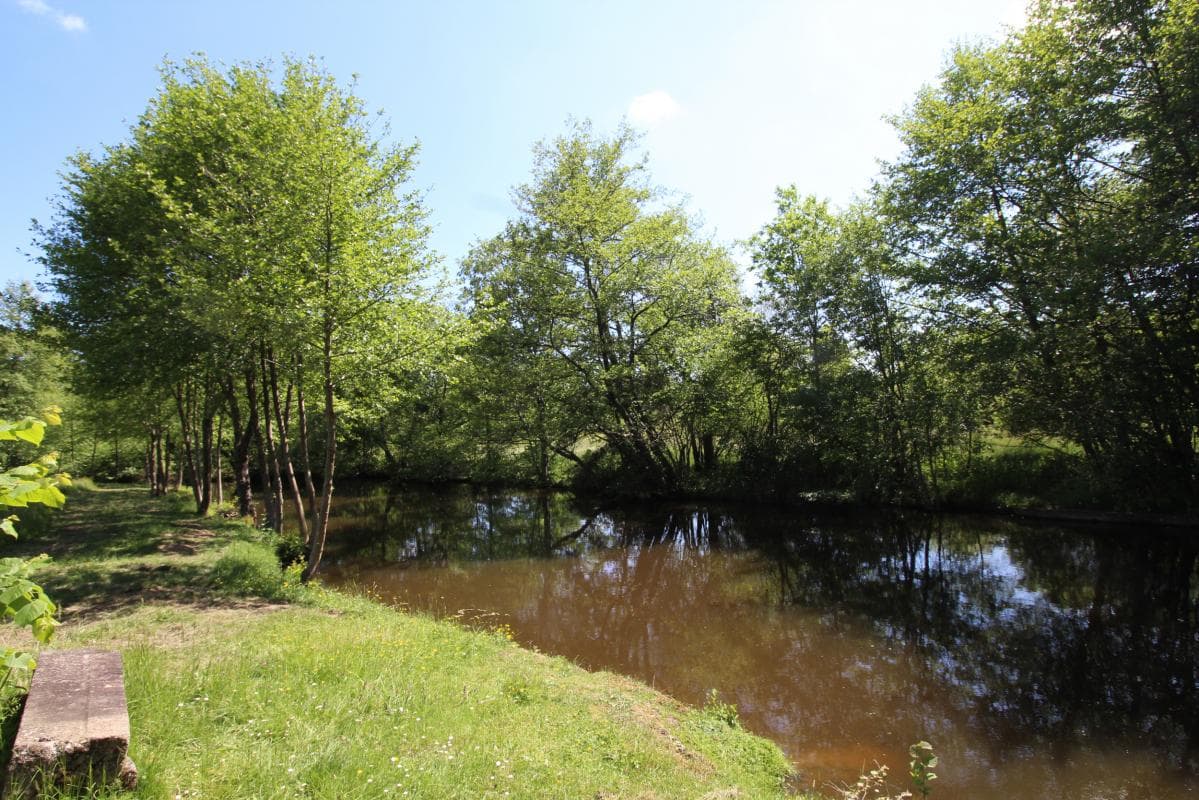 Au bord de la rivière à 100m du gîte de "La Rivaille " à Lussac-les-églises en Haute-Vienne (Limousin)_3