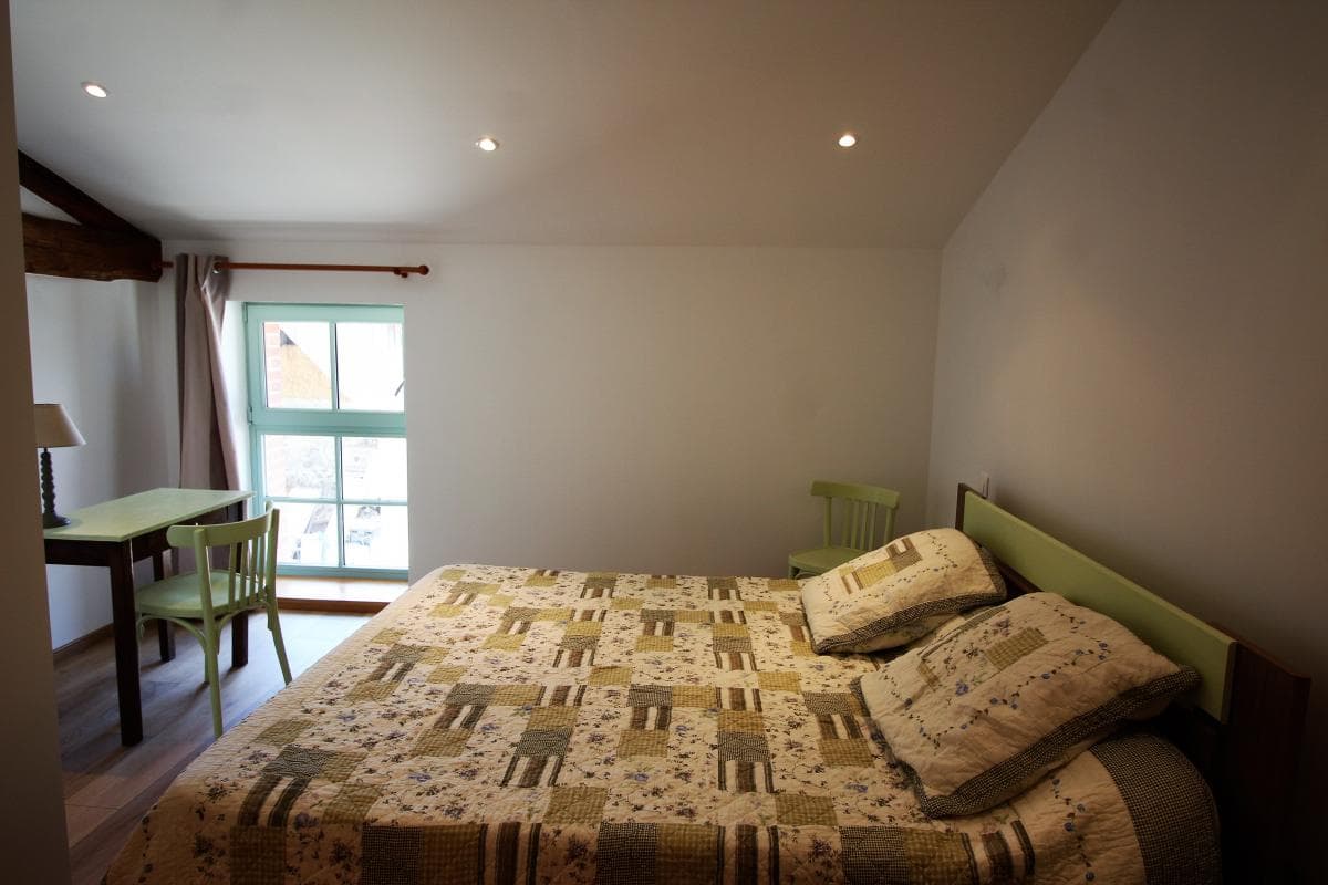 Gite La Thibarderie à Magnac Laval en Haute-Vienne (Limousin en Nouvelle Aquitaine)- chambre Céladon 1er_15