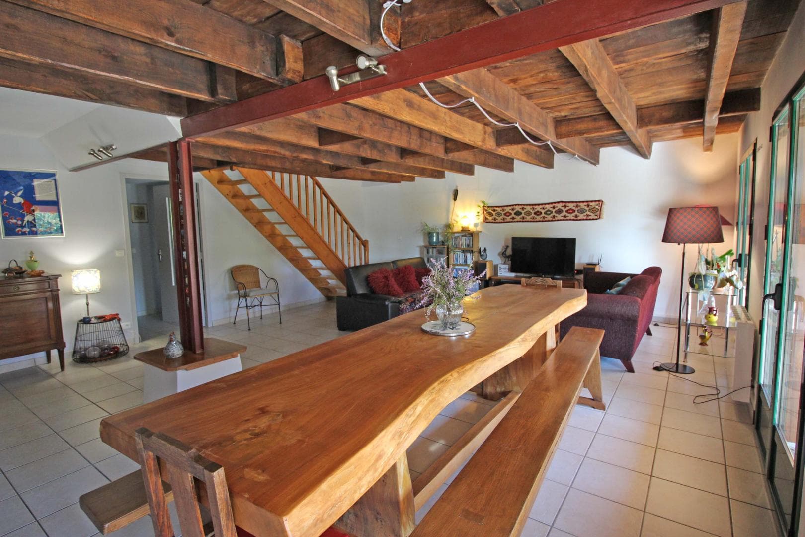 Gite de "Montbrugnaud " à Mailhac sur Benaize en Haute-Vienne - séjour salon_11