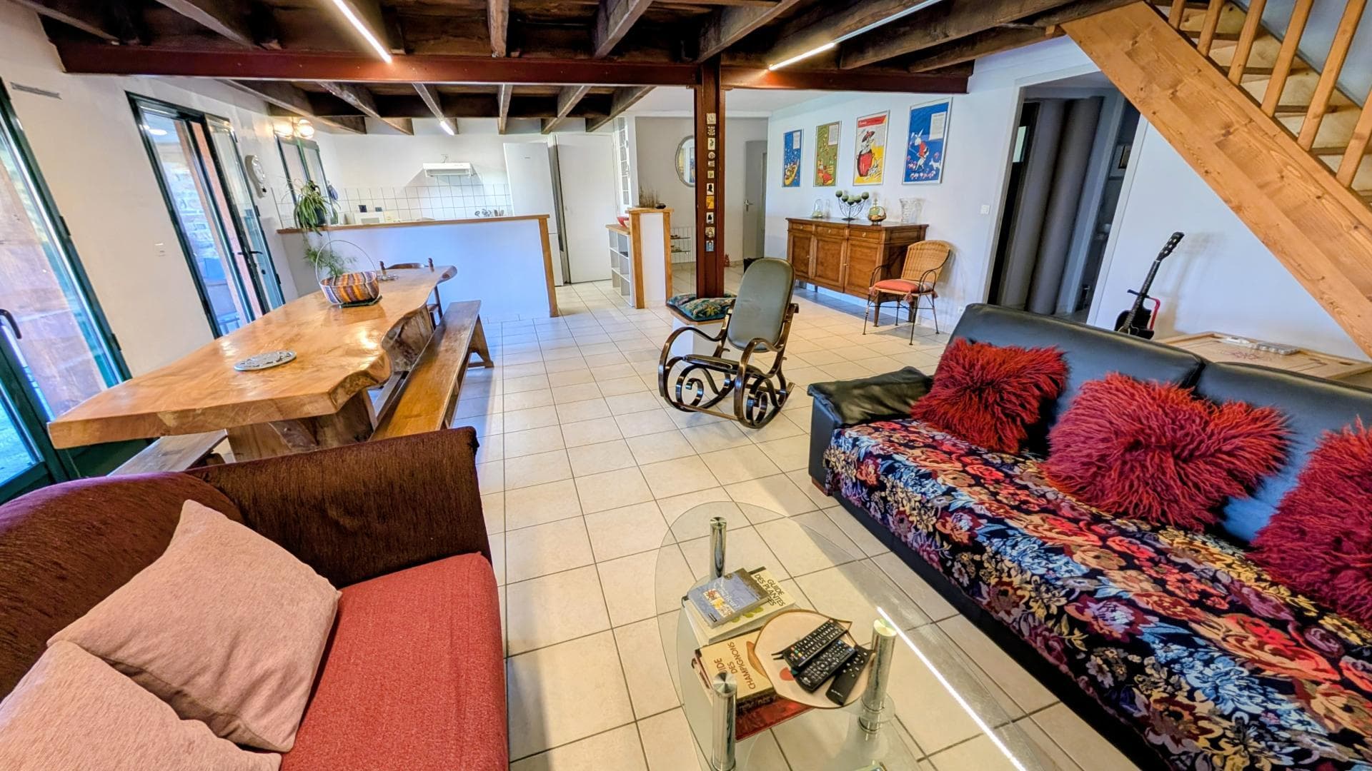 Gite de "Montbrugnaud " à Mailhac sur Benaize en Haute-Vienne - sejour salon_9