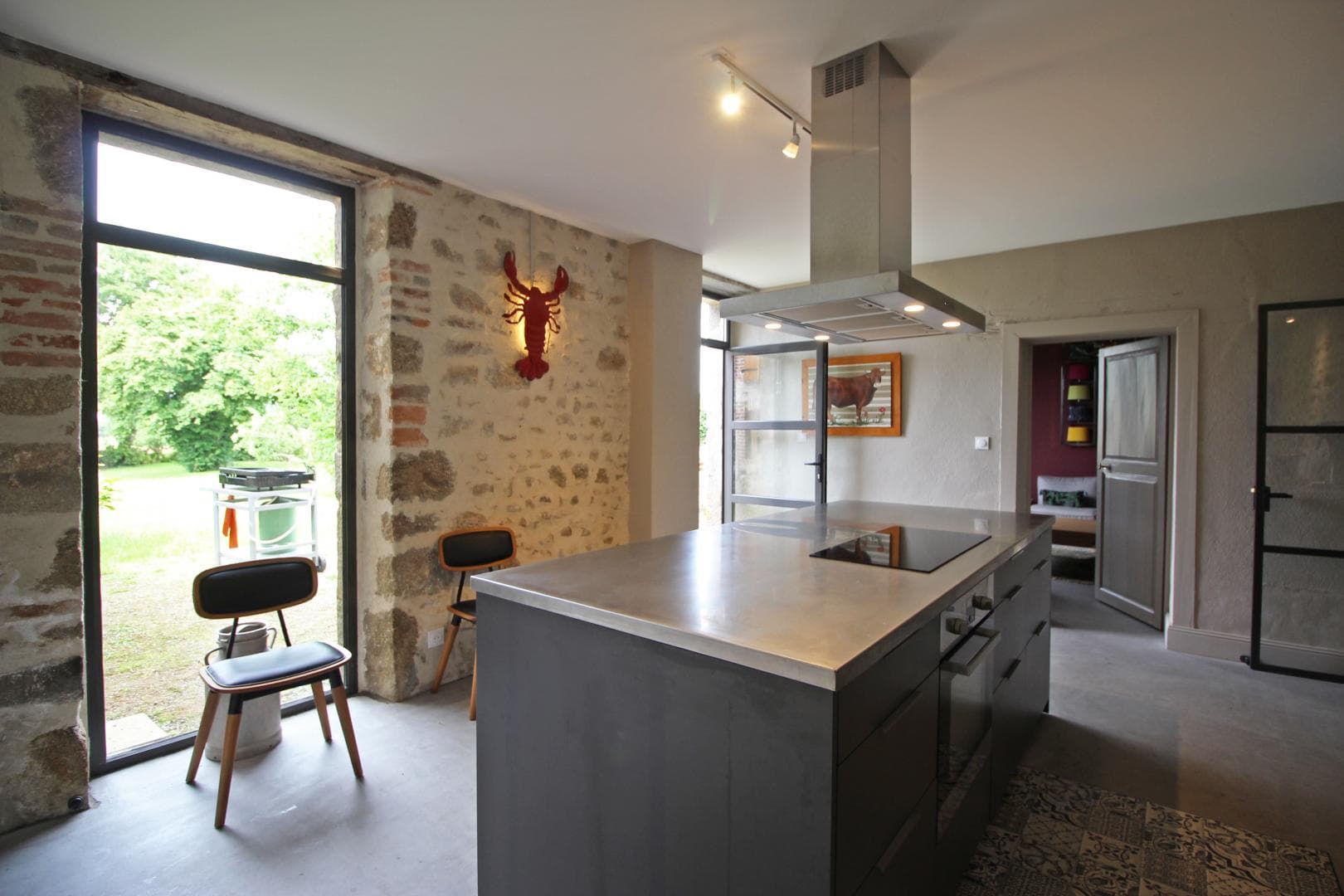 Gite du Presbytère de Thiat commune de Val-d'Oire-et-Gartempe, cuisine semi-pro_8