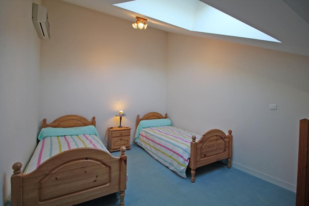 La chambre Aigues Marines (à l'étage)- Ferme de Rouffignac à Blanzac en Haute-Vienne_26