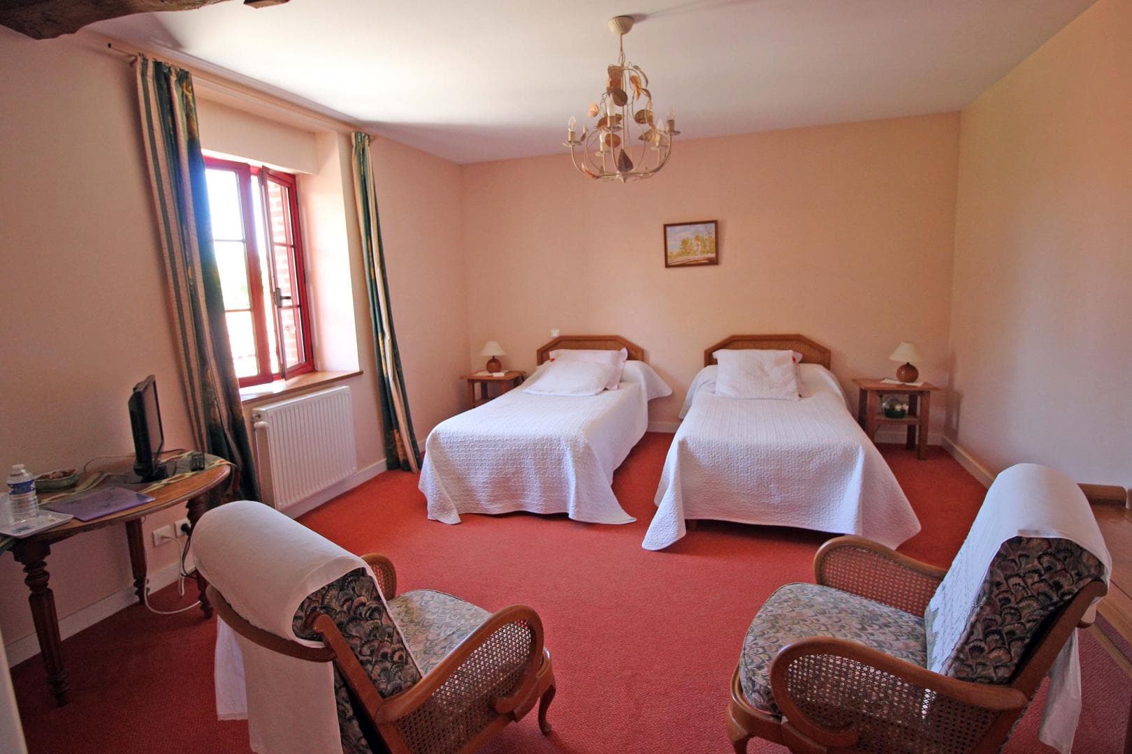 Ferme de Rouffignac à Blanzac en Haute-Vienne - chambre Laura_21