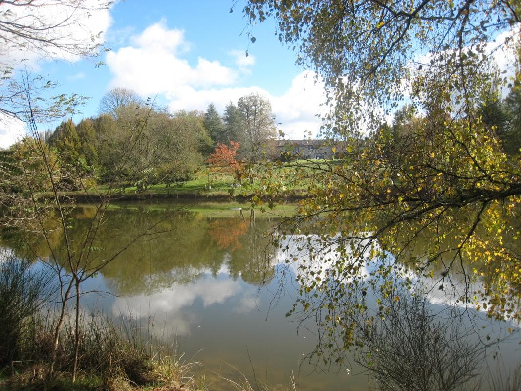 Gîte de La Faye à Compreignac en Haute-Vienne (Limousin en Nouvelle Aquitaine) - L'étang_23