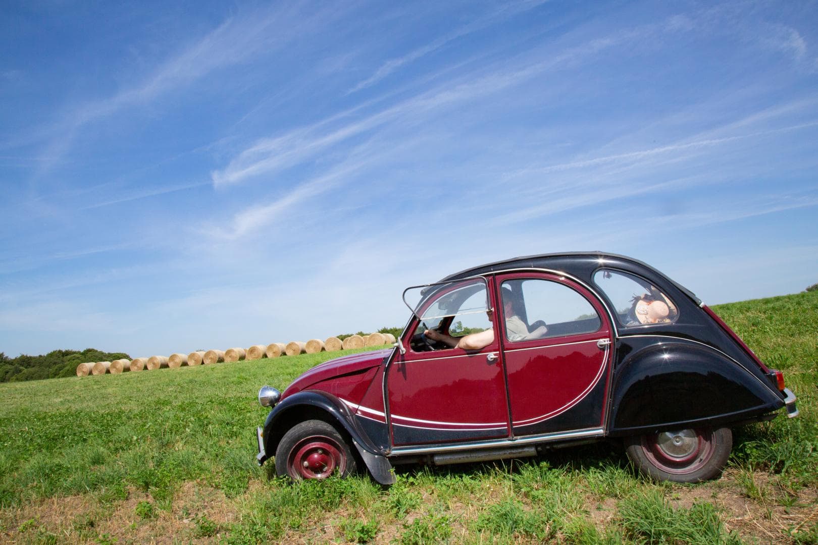Le petite plaisir vintage: balade en 2 CV Charleston_55