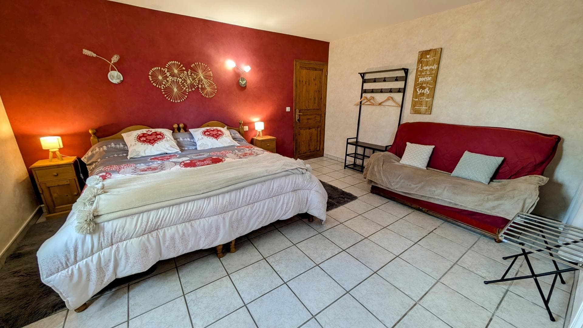 Gite Rosalie à Masleon en Haute-Vienne - chambre en rez de chaussée_10