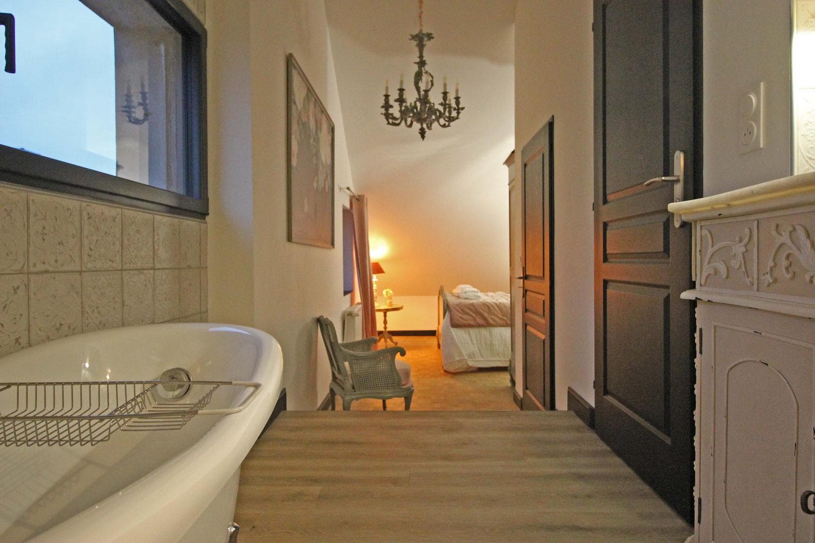 Gite le 1906 à Beau Bourna commune de Glanges - Chambre Rosa Rosae_45