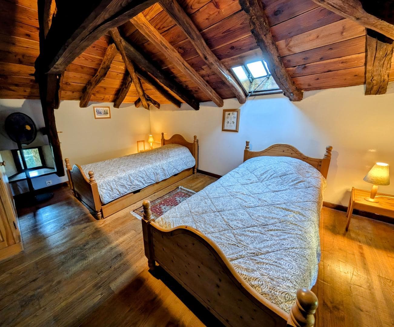 Gite" Le Pressoir" à Champagnac La Riviere en Haute-Vienne - chambre 2nd étage_12