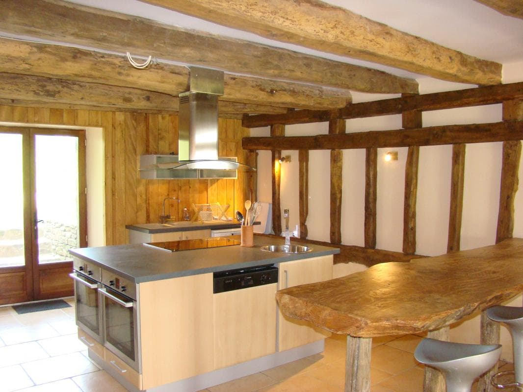 Gite" La Feuillardière" à Champagnac La Riviere en Haute-Vienne (Limousin), cuisine repas_16