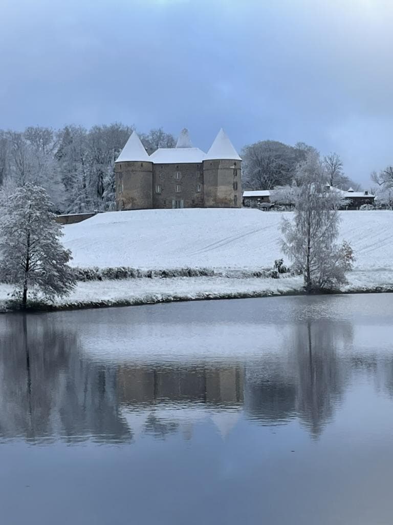 Le chateau de Brie sous la neige - janvier 2026_22