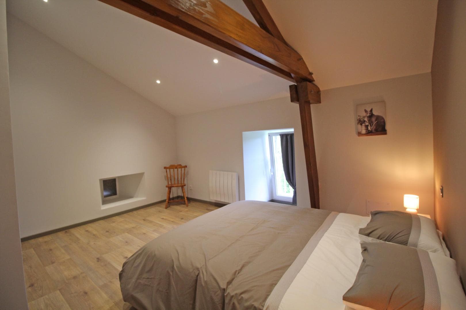 Gîte de 'La Reille' à Cussac en Haute-Vienne (Nouvelle Aquitaine)- chambre Moka à l'étage_28