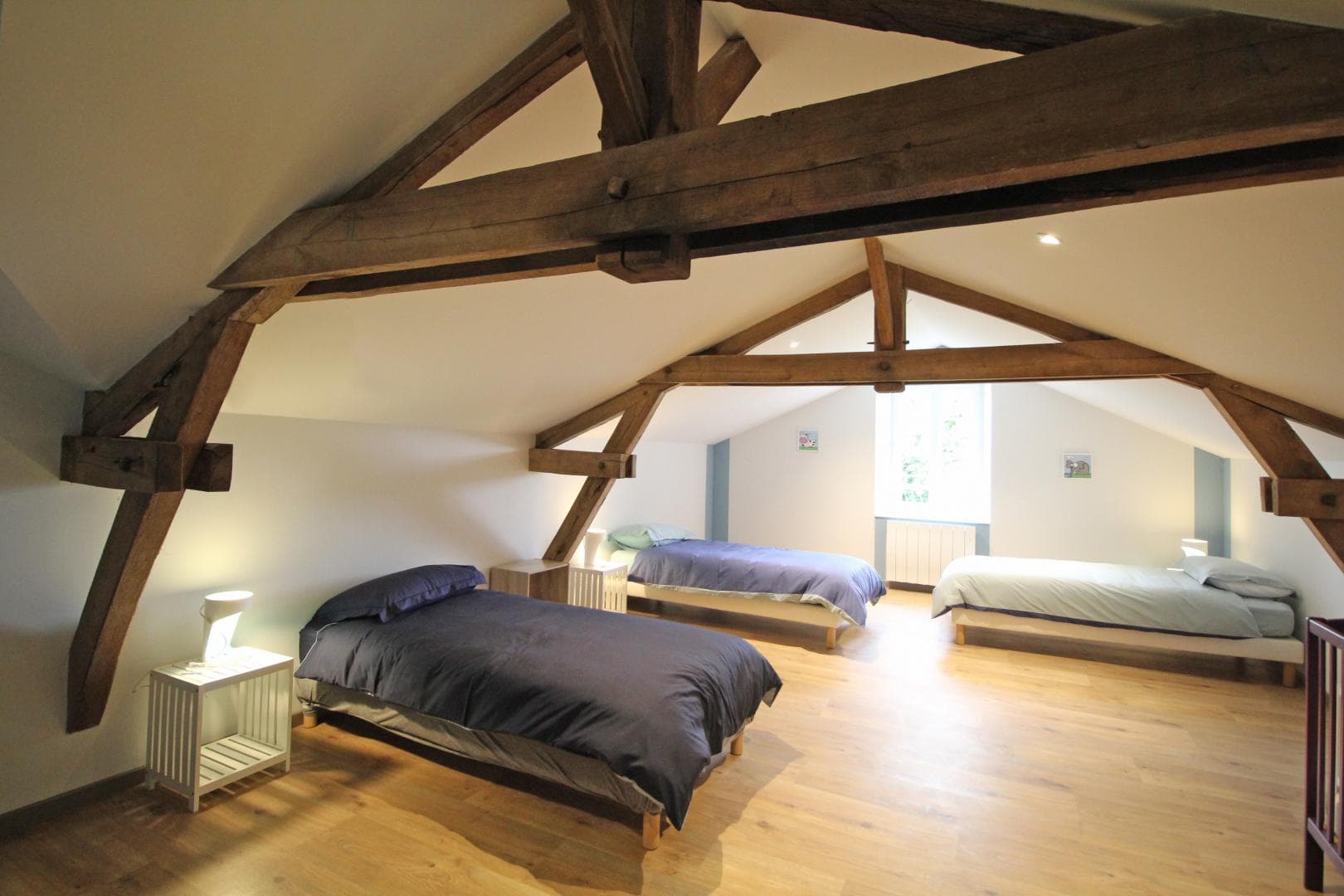 Gîte de 'La Reille' à Cussac en Haute-Vienne (Nouvelle Aquitaine)- chambre bleue 2 à l'étage_37